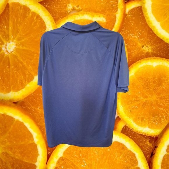 PENGUIN Blue Polo Size XL - Picture 5 of 5